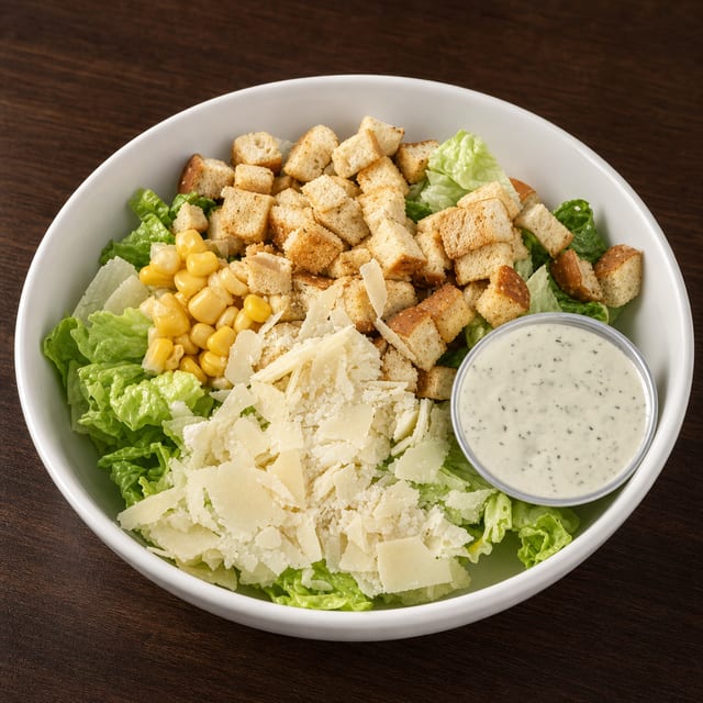 Corn Caesar Salad.