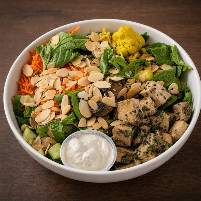 Portobello Mushroom Bowl.