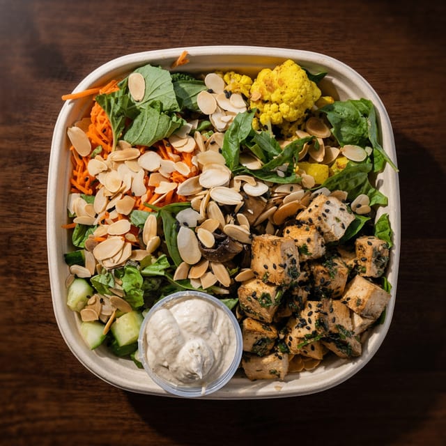 Portobello Mushroom Bowl.