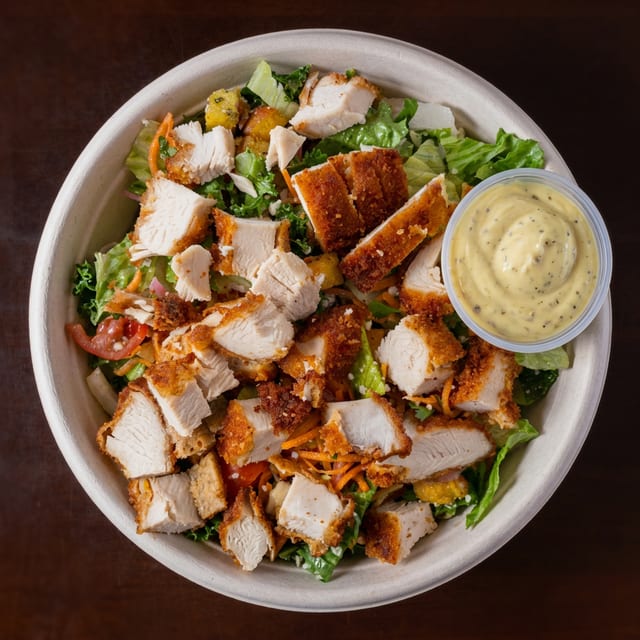 Zaca Crispy Chicken Salad.