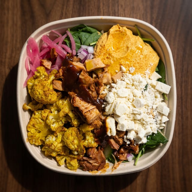 Hummus Chirashi Bowl.